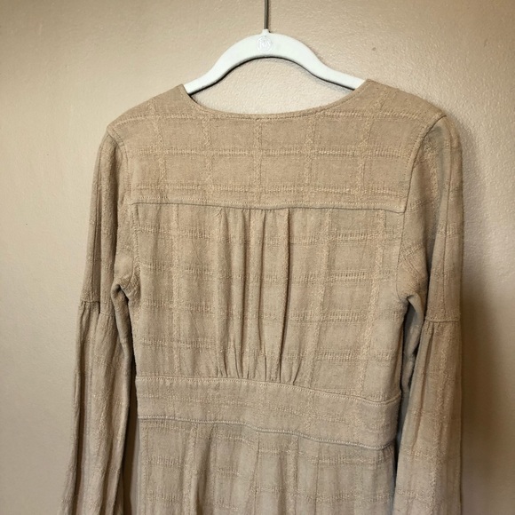 Free People Linen Jumpsuit Festival Event Going Out - Picture 7 of 8